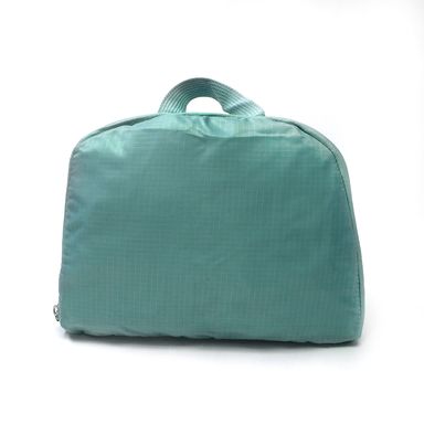 Morral de viaje plegable, Grande, Verde