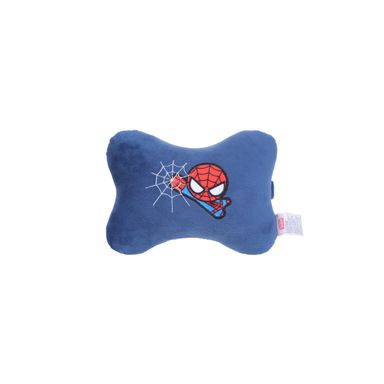 Almohada de peluche forma de hueso Spider Man Marvel, Mediana, Azul oscuro