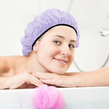 Gorro para Cabello Pequeño Lila