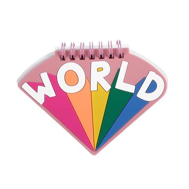 Cuaderno argollado Arco Iris, Rosa