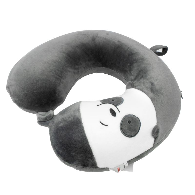 Almohada de viaje con memoria Polar We Bare Bears Mediana Gris