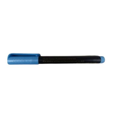 Marcador De Base De Agua, Efecto Metalico, Pequeño, Azul