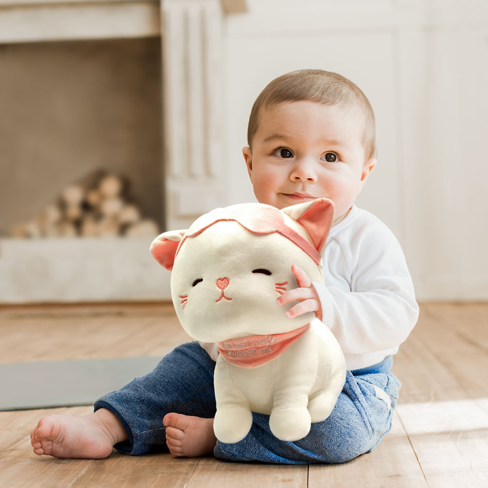 Peluche gato miniso hot sale