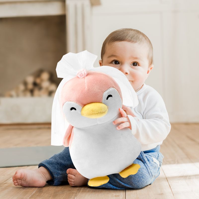 Peluche-Mini-Ping-ino-Novia-Boda-Mediana-Rosa-2-5576