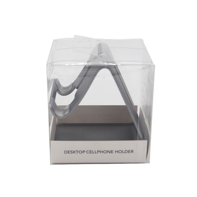 Soporte Para Celular De Escritorio, Pequeño, Gris