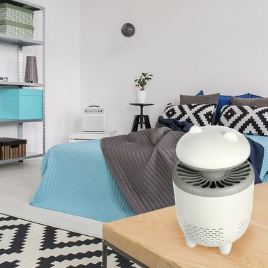 Lampara Mata Mosquitos, Pequeño, Blanco