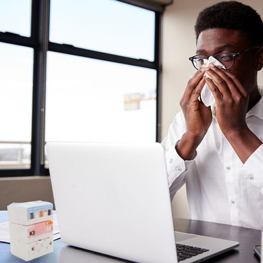 Paquete de pañuelos desechables 3 paquetes, Mediano, Multicolor