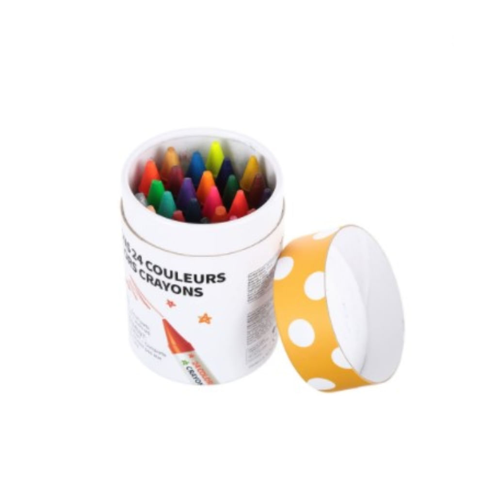 Paquete De Crayolas 24 Pzs, Pequeña, Multicolor