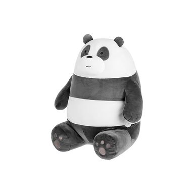 Cojin En Forma De Panda Osos Escandalosos Mediano Negro/Blanco