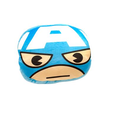 Almohada de peluche Capitán América Marvel, Mediana, Azul