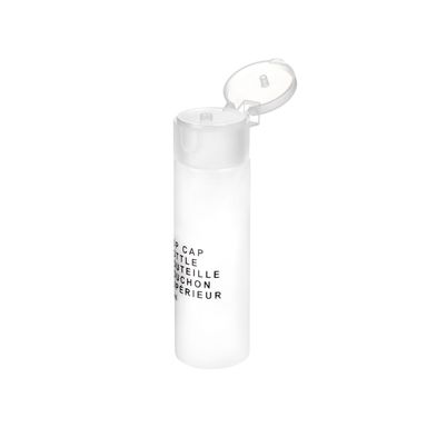 Botella De Viaje, Con Tapa De Plastico, 50Ml Pequeña, Transparente