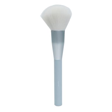 Brocha de maquillaje en polvo, Mediana, Azul