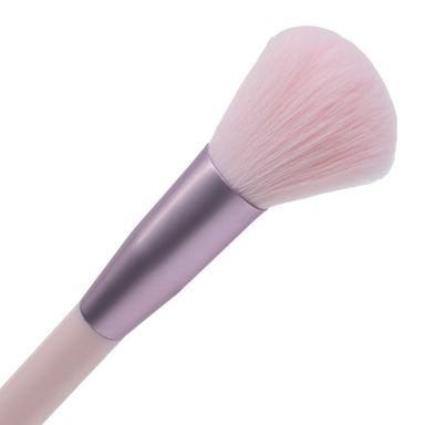 Brocha de maquillaje en polvo, Mediana, Rosa
