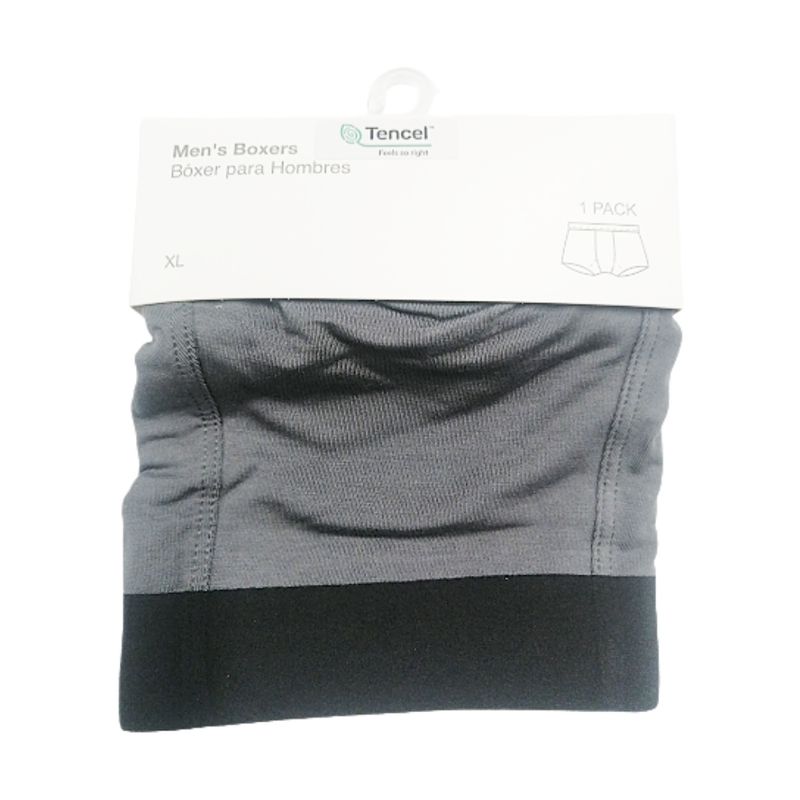 Boxer Para Hombre Sin Costuras Talla Xl Gris