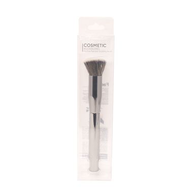 Brocha Fina De Maquillaje, Para Rubor, Plateado