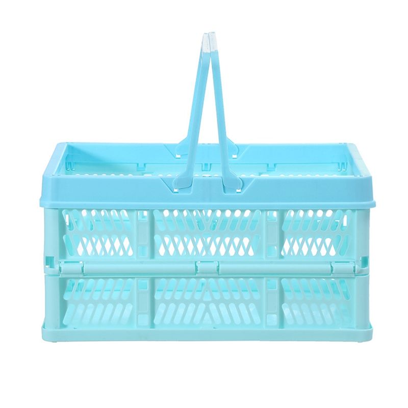 Cesto-Cuadrado-De-Almacenamiento-Plegable-Mediano-Azul-1-7159