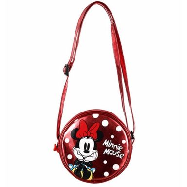 Bolsa Cruzado Round Minnie Mouse Disney