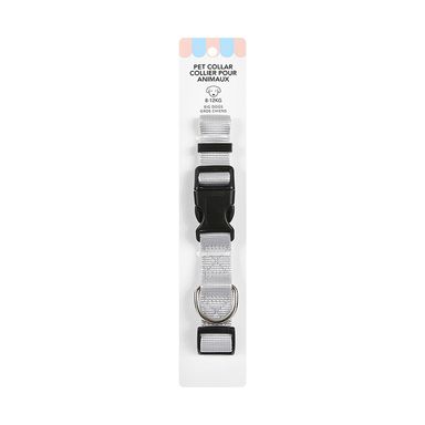 Collar para mascota, Grande, Gris