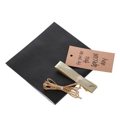 Material Decorativo, Para Caja De Regalo, Negro
