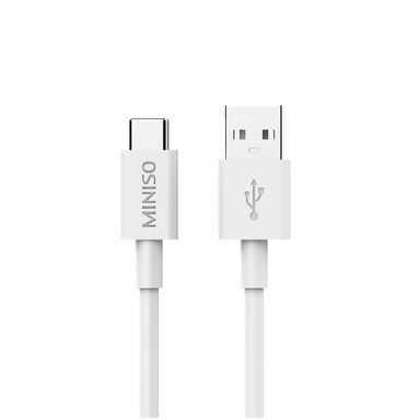 Cable De Carga Rapida, Tipo C, 5A Blanco, 1 Mt