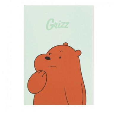 Libreta Para Notas, Cocida 4Pzs, Osos Escandalosos, Pequeña, Pardo