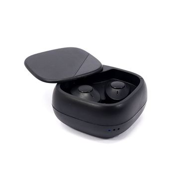 Audifonos Inalambricos, Tws Con Tapon De Rosca,  M1 Negro