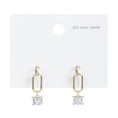 Aretes De Bola, De Lujo, Cuadrado