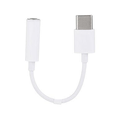 Adaptador De Audio, Tipo C, Pequeño, Blanco
