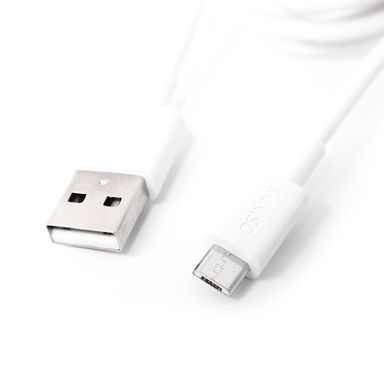 Cable De Datos, Android Tpe Flexible, 2.4A 1M, Mediano, Blanco