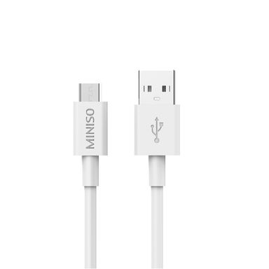 Cable De Datos Android, Tpe Flexible 2.4A 1M, Mediano, Blanco