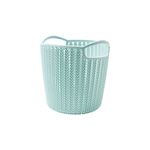 Caja-De-Almacenamiento-Redondo-Trenzado-Peque-a-Azul-1-5933