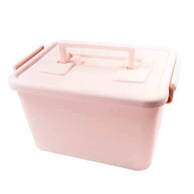 Caja De Almacenamiento, Mediana, Rosa