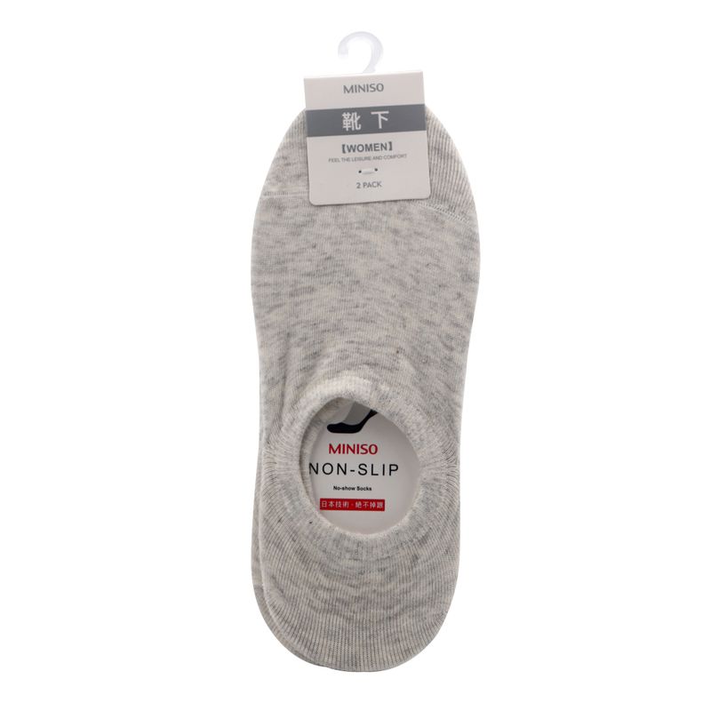 Medias-Para-Mujer-Liso-2-Pares-Gris-1-8593