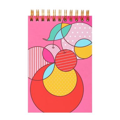 Cuaderno Argollado, Fruit Style, Rosa