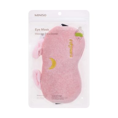 Antifaz Para Dormir Ojos De Gato,Pequeño,Rosado