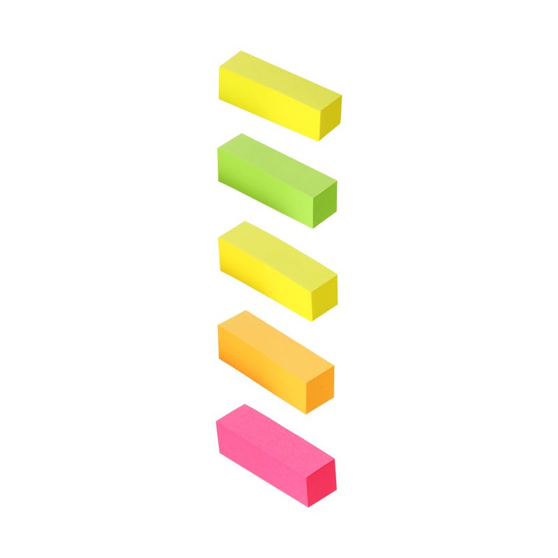 Post-It-Colores-Fluorescente-150-Hojas-5-Pzas-1-9320