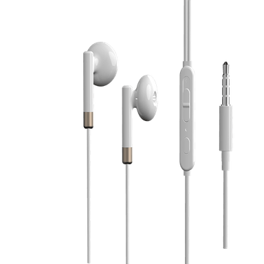 Audifonos De Cable 1317, Plateado