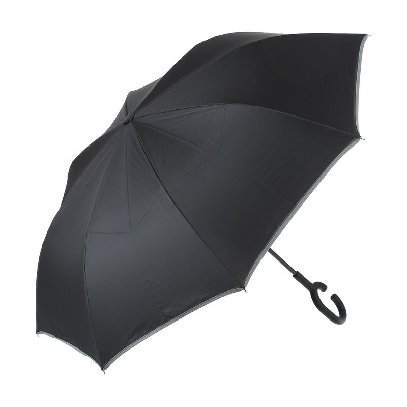 Paraguas-Plegable-Estilo-Business-De-Dos-Caras-Con-Mango-Largo-Negro-1-9518
