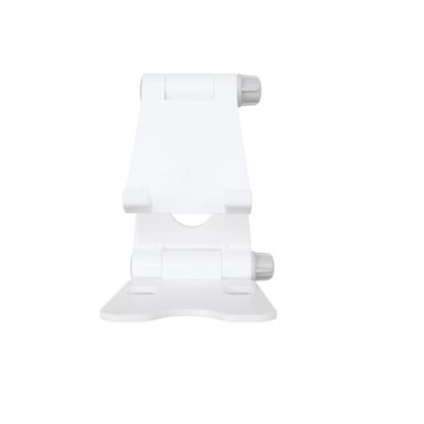 Soporte Para Celular, De Escritorio Plegable, Portatil, Blanco