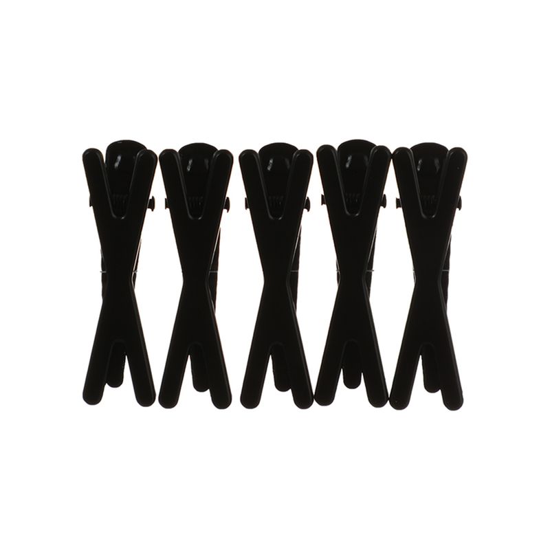 Paquete-De-Broches-Para-Cabello-En-Forma-De-X-De-Goma-Negro-10Pzas-1-9943