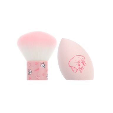 Brocha De Maquillaje Con Esponja, Marie, Colección Animales, Disney