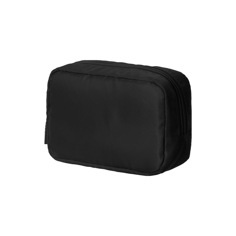 Neceser colgante de viaje pequeño y compacto, mini neceser de mano para  hombres y mujeres, artículos de tocador, resistente al agua, color negro