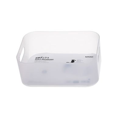 Organizador De Plastico, Pequeño, Transparente