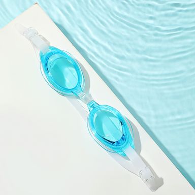 Gafas para Natacion con Tapon de Oido Adulto Azul Claro