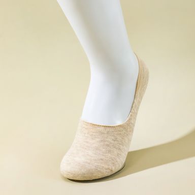 Medias Para Mujer, Estilo Beige, 2 Pares
