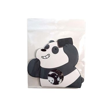 Stickers, Con Forma De Personaje, Panda, Osos Escandalosos