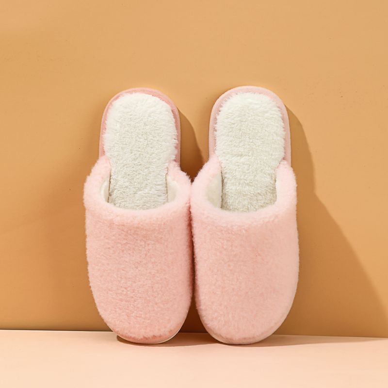 Pantufla-De-Algodon-Para-Mujer-Rosa-37-38-4-10968