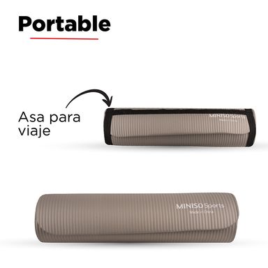 Tapete De Yoga 10 Mm Gris
