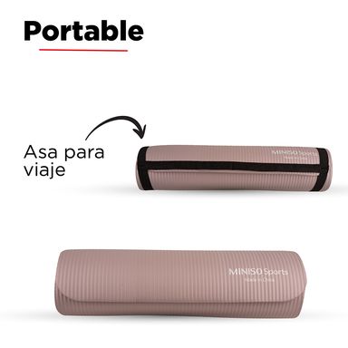Tapete De Yoga 10 Mm Morado