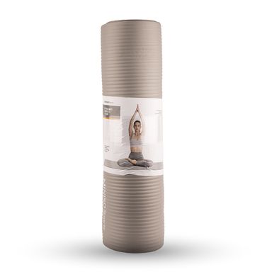 Tapete De Yoga 10 Mm Gris